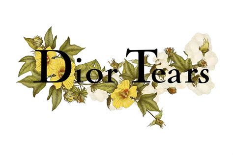 dior tears capsule|tremaine emory Dior.